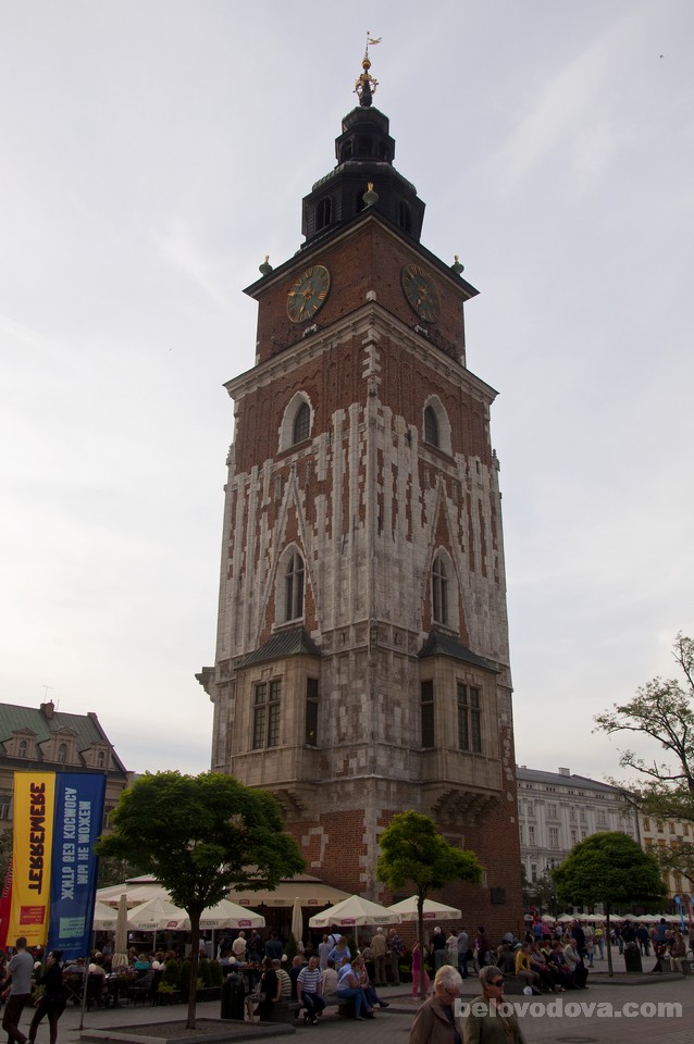 Краковская ратуша на Рыночной площади